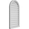 Ekena Millwork Round Top Surface Mount PVC Gable Vent: Functional, w/ 2"W x 2"P Brickmould Sill Frame, 20"W x 38"H GVPRT20X3803SF - alternate 4
